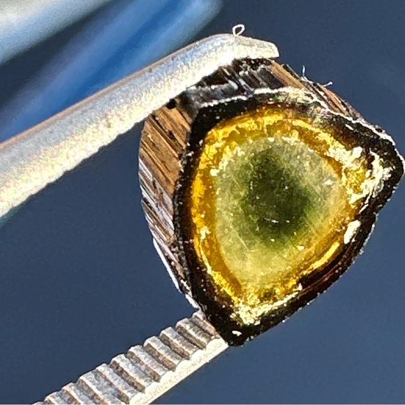 1.80 Carats Mixed Color Polished Tourmalines Slices - Picture 11 of 17